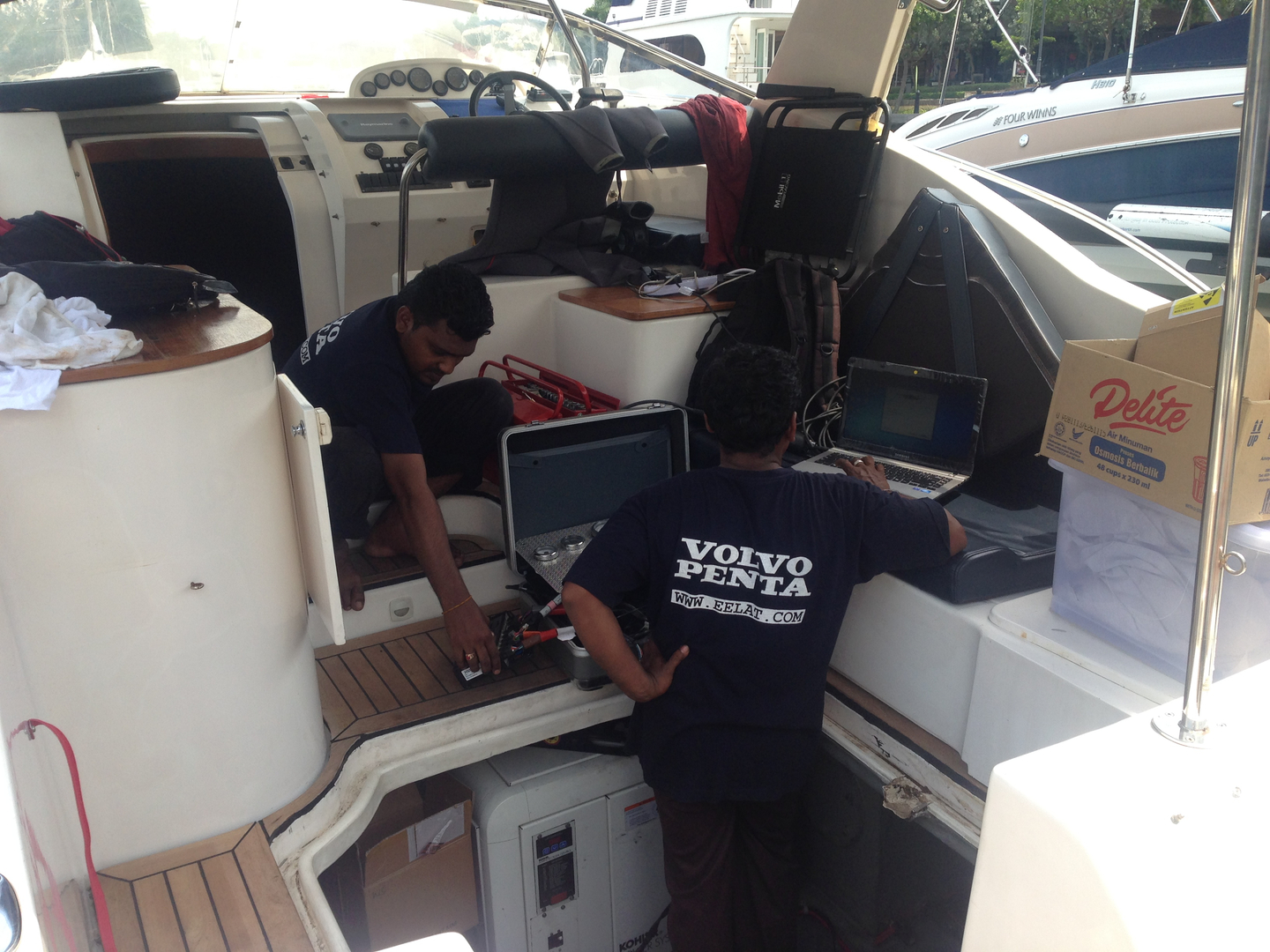 EELAT equipment installation